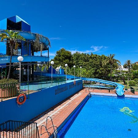 Benal Beach, Luxury Sea & Mountain View Beachside 1 Bedroom Apartment Benalmádena Esterno foto