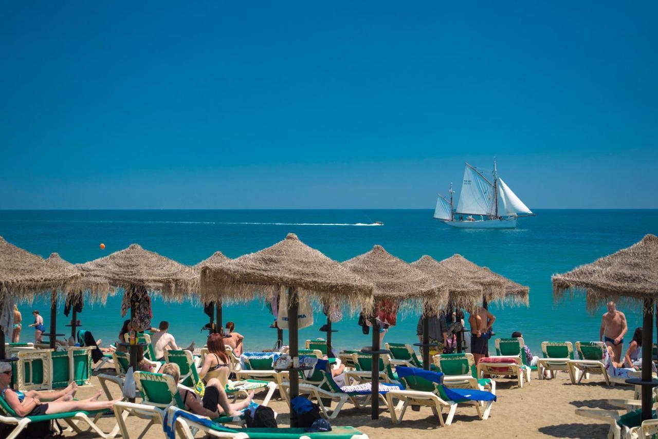 Benal Beach, Luxury Sea & Mountain View Beachside 1 Bedroom Apartment Benalmádena Esterno foto